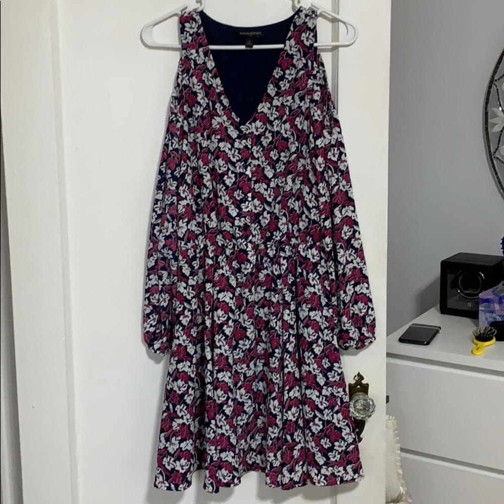 Cold shoulder dress